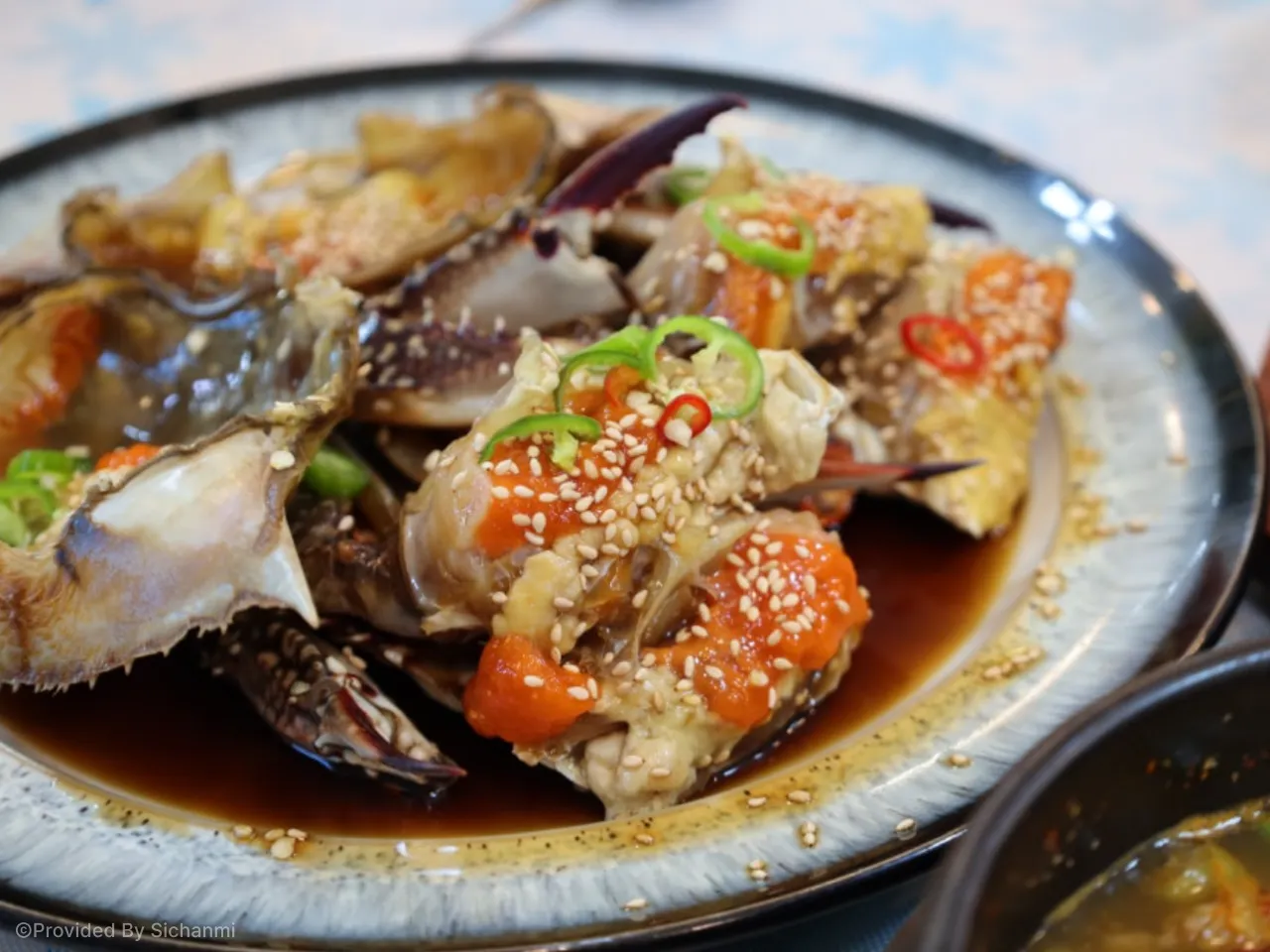 Park Minho Soy Sauce Marinated Crab Lab